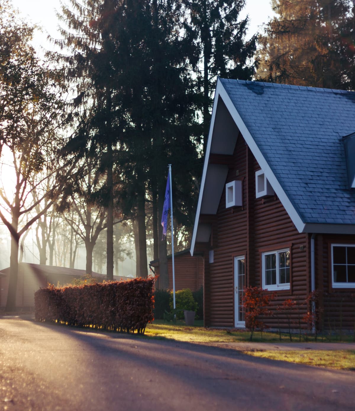 Small wooden house for rental